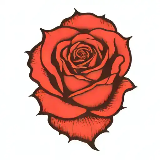 1 Rose Flower