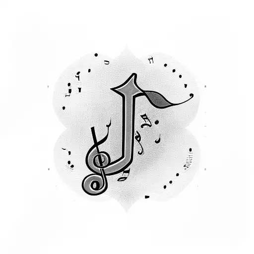 Music Note And Basketball
