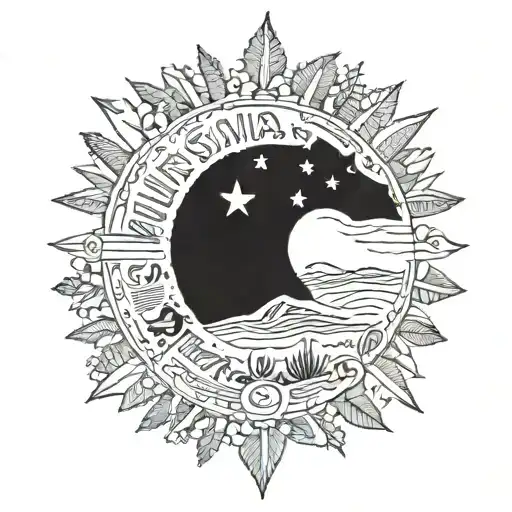 California Mexican Flag