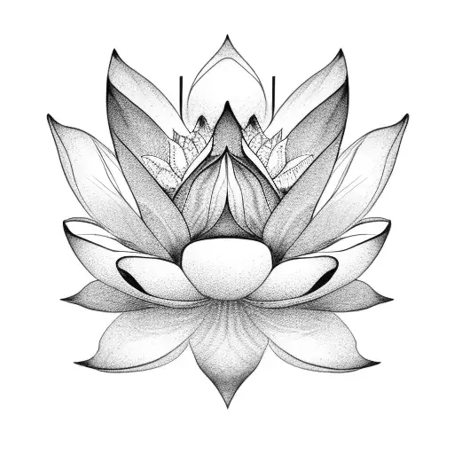 Lotus Flower With Name