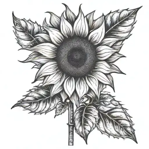 Sunflower With You Are My Sunshine Written Underneath