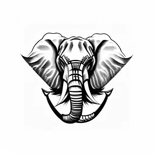 Elephant Head Powerful