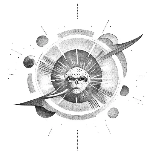 Icarus Falling From The Sky Too Close To The Sun