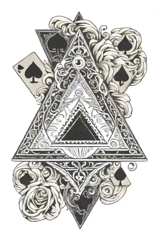Playing Card Ace Card Masonic