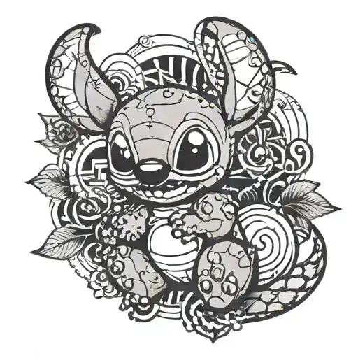 Stitch Cartoon