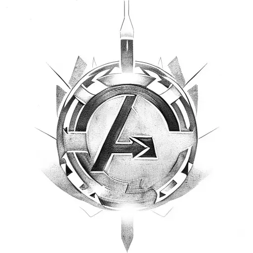 Avengers Ironman Greek Wreath