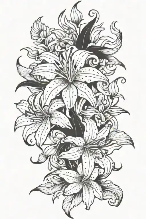 Scorpian And Tiger Lilly's