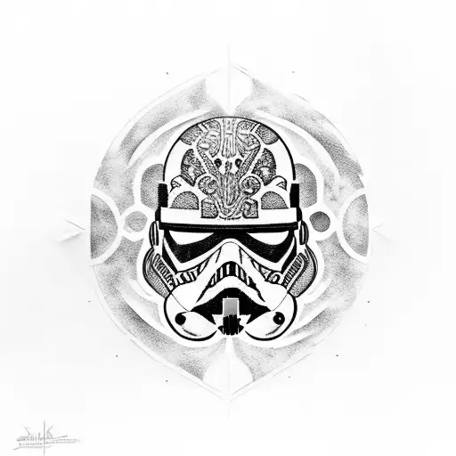 Star Wars With Skulls Sleeve