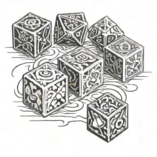 Dungeons And Dragons Dice Set