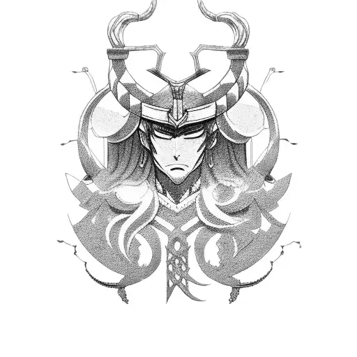 Combine Elements Of Norse Mythology With Japanese Anime Characters