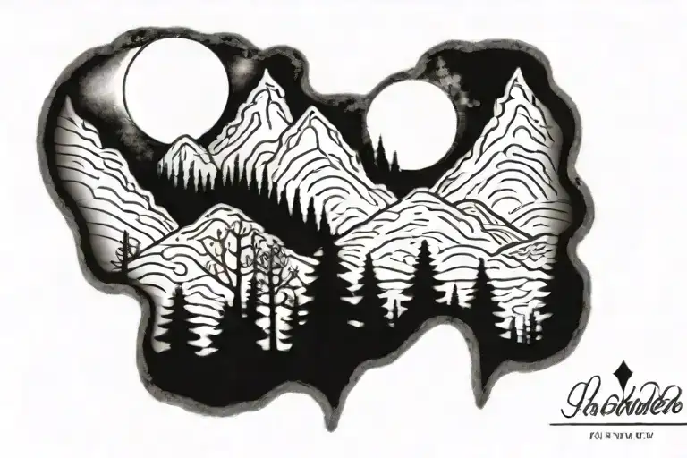 Date With Trees And Mountains