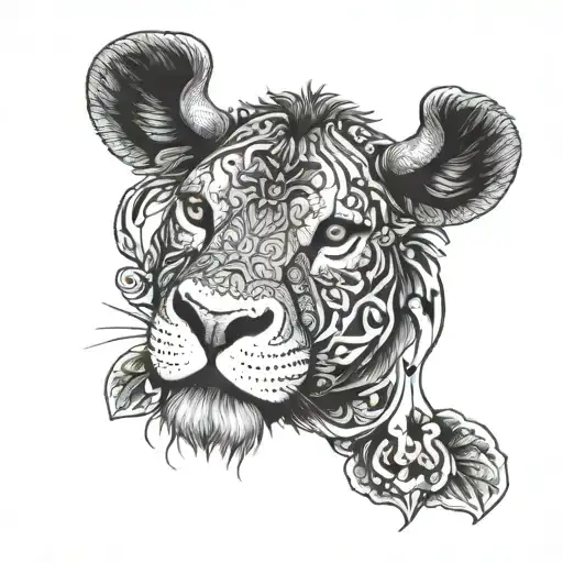 A Cow Asks Him To Be A Lion