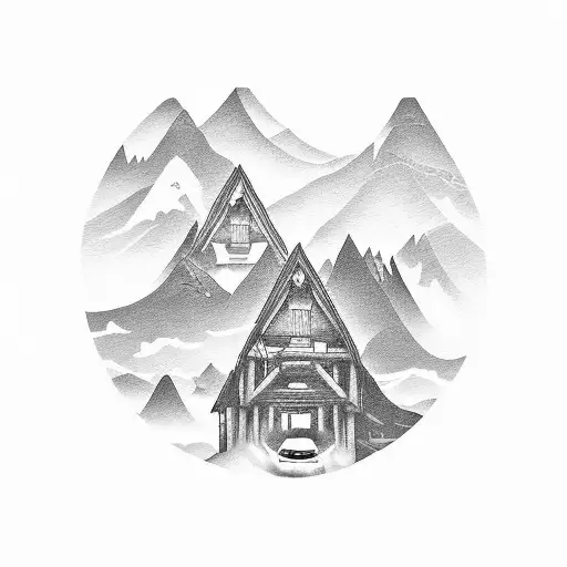 Cars Driving Fast Down A Mountain Road Road