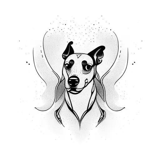 Pointing Dog With Pheasant