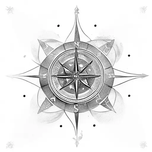 Freya With The Viking Compass