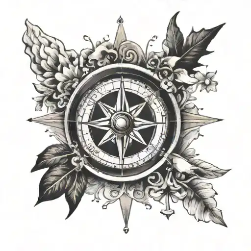 Compass Guiding Home