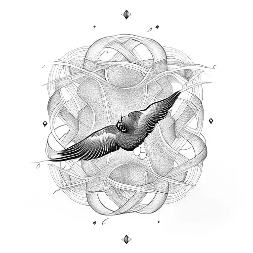 Infinity Symbol Birds