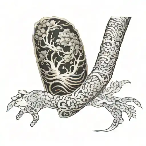 Japanese Blackout Sleeve