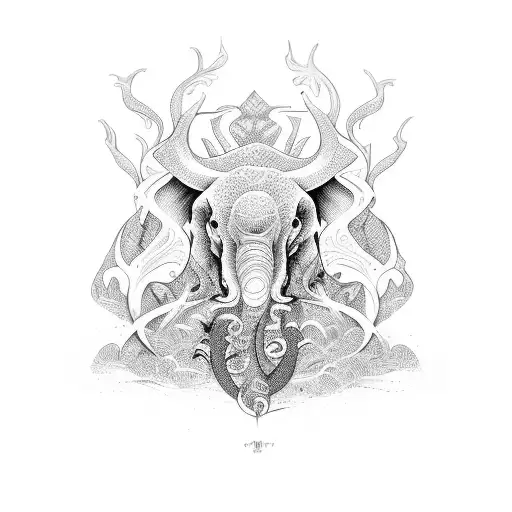 Elaphant And African