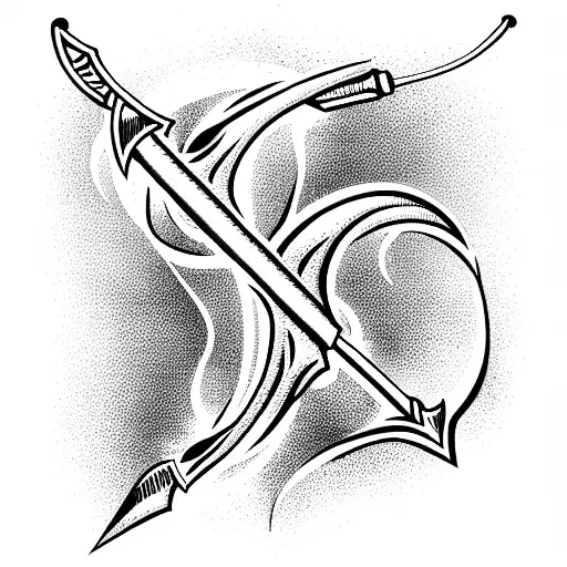 Sagittarius Bow And Arrow