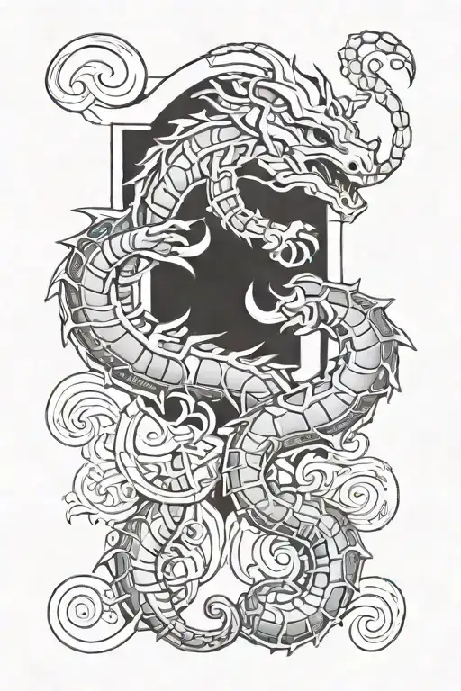 Scorpio With Letter M