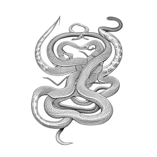 Snake With Harry Potter