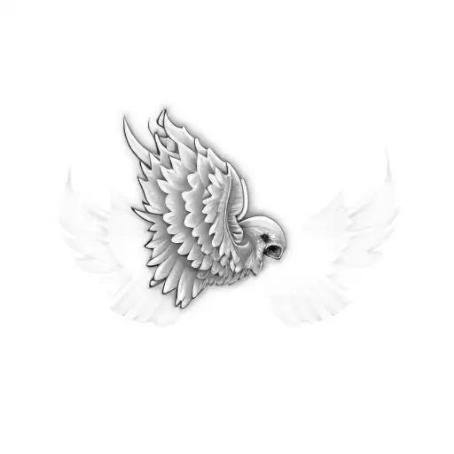 Ture Burnout Angel Wings