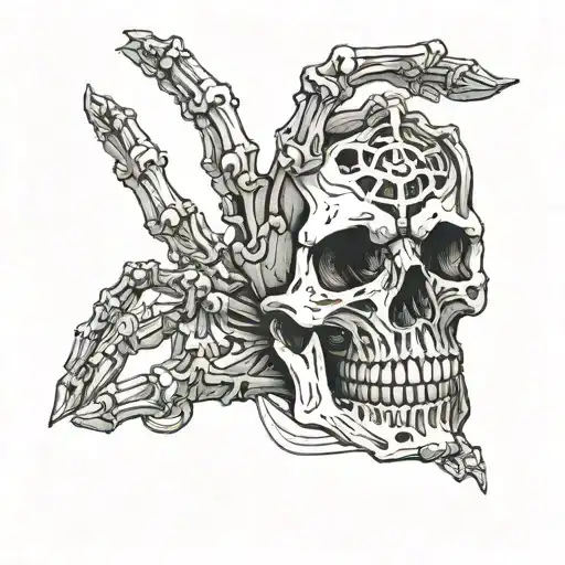 Skeleton Of The Hand