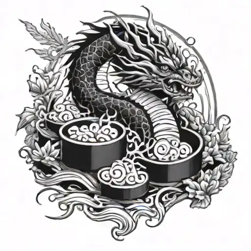 Dragon And Sushi