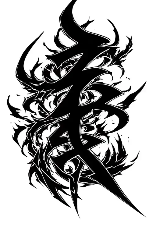 Thunder Symbol Raijin Symbol Gaia Symbol