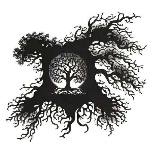 Burning Family Tree Regrowth