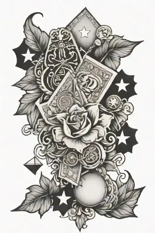 Money Thight Tattoo Design