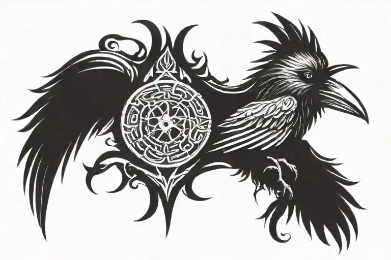 Raven Odin Symbol
