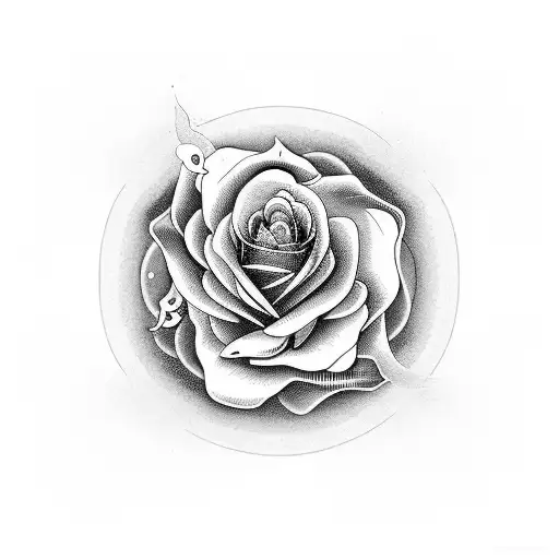 Yin And Yang Rose