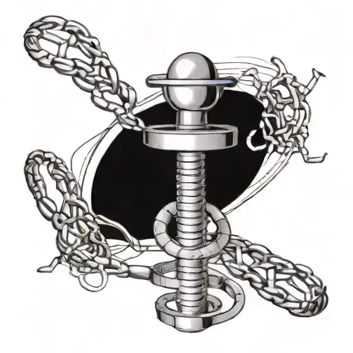 Dna Strand Intertwined With A Stethoscope