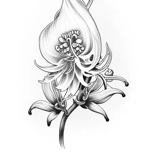 Anatomical Heart Lily Of The Valley Chrysanthemum Lilly