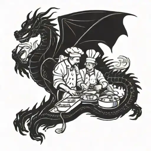 Chefs And Dragon