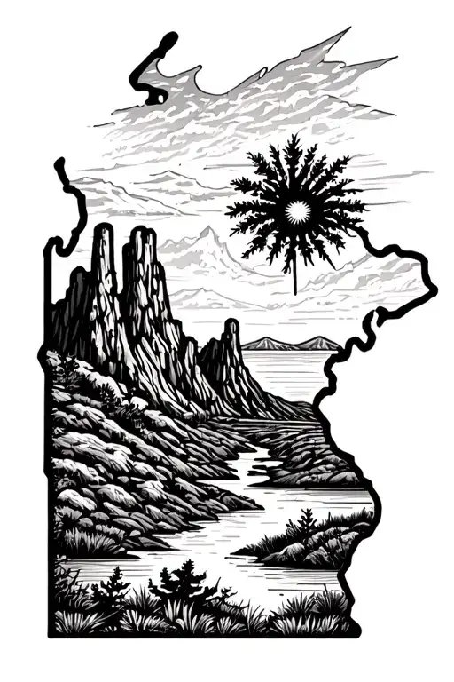 Arizona Landscape In Michigan Mitten