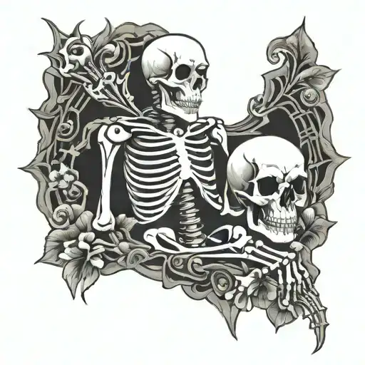 Skeleton Hiurglass Reaper