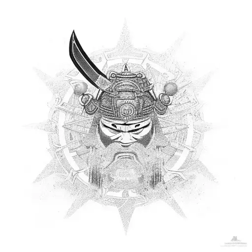 A Calm And Powerful Samurai