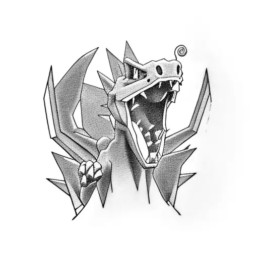 Charizard Head From Pokemon