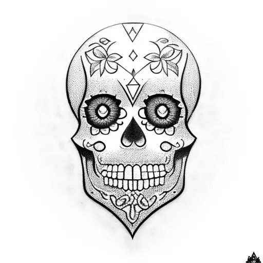 Diamond Sugar Skull