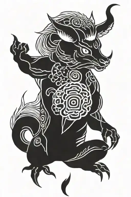 Traditional Japanese Animal