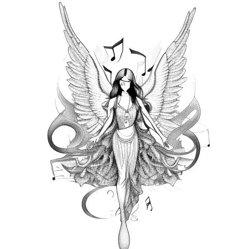 Music Sisters Angel
