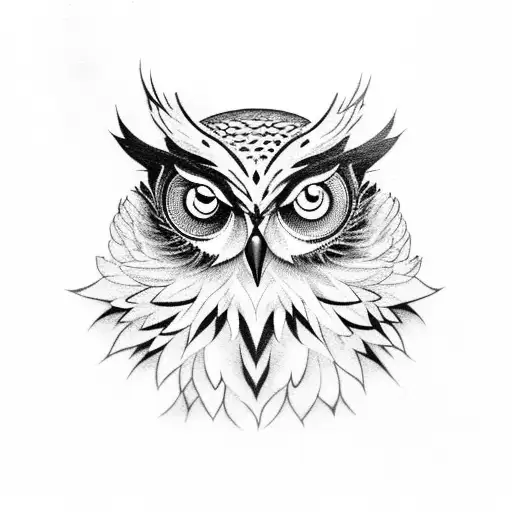 Dark Fantasy Owl That Shows Wisdom And Inspires Growth
