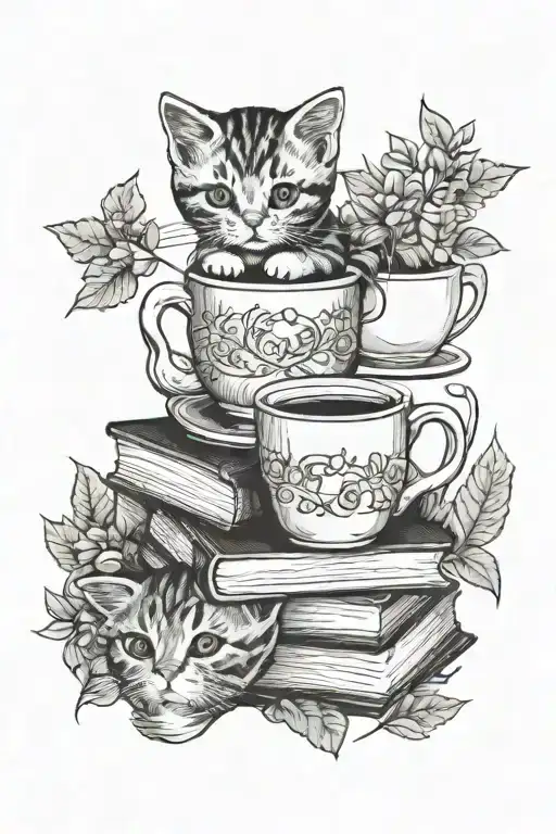Kittens And Coffee And Books