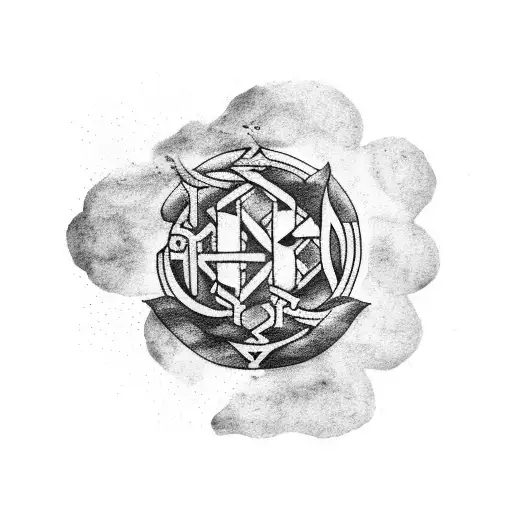 Incorporate Nordic Runes Into A Historical Map Design