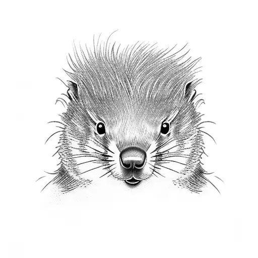 A Bird A Boy A Groundhog And A Dog Are Sitting At A Table