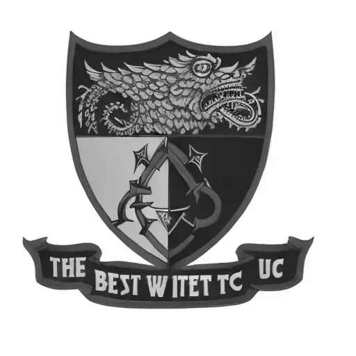 A Shield With The Word Acs On It