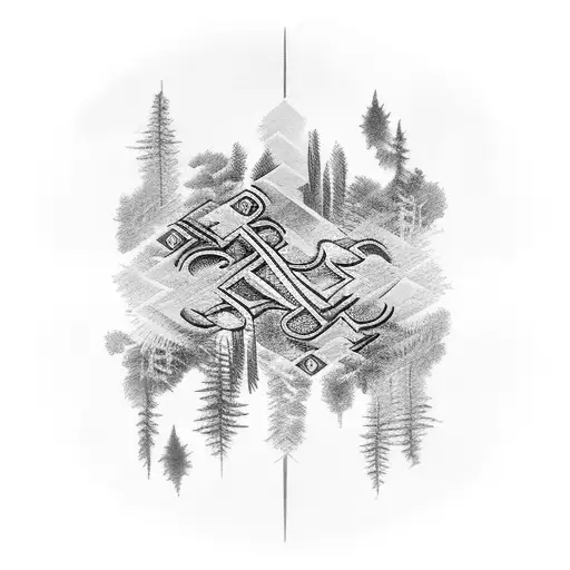 Forest Roman Numerals